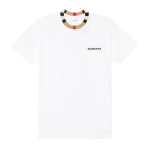 γ7MKγ $370 Burberry White Logo Tee T Shirt Men's XL Women's XXL